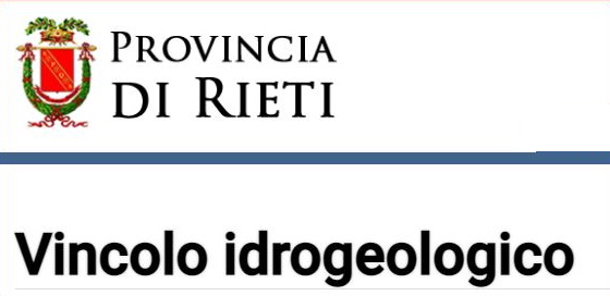 Provincia di Rieti - Vincolo idrogeologico